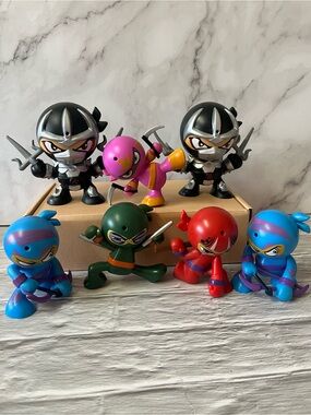 Funrise Fart Ninjas - Set Of 7 Motion Activated Tested & Working